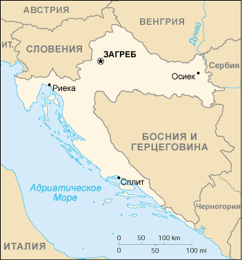 Карто Хорватии