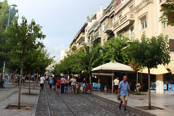 Улицы в Афинах