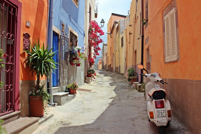 улица в Италии
