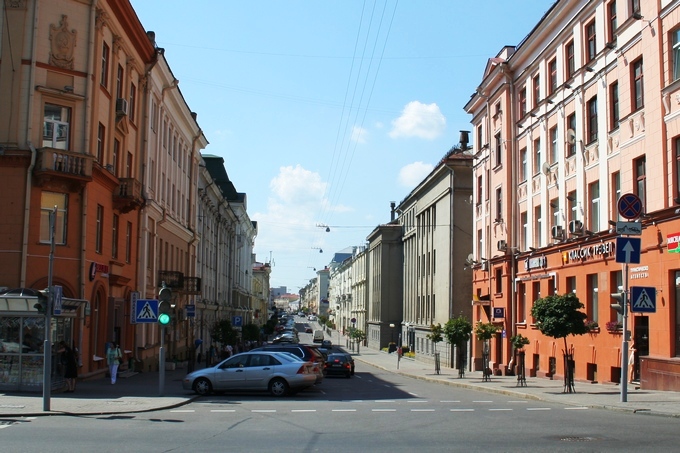 Улица Карла Маркса в Минске