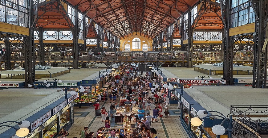 Центральный рынок, Будапешт